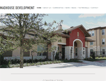 Tablet Screenshot of madhousedevelopment.net
